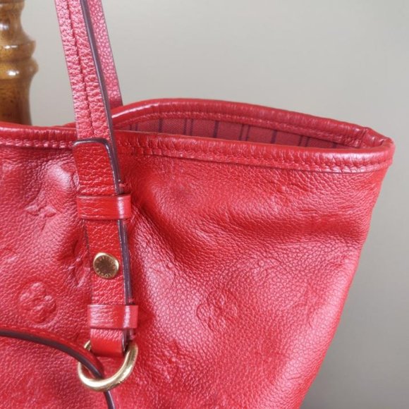 Auth Louis Vuitton Citadine Pm Noir Empriente Orange - Picture 2 of 11